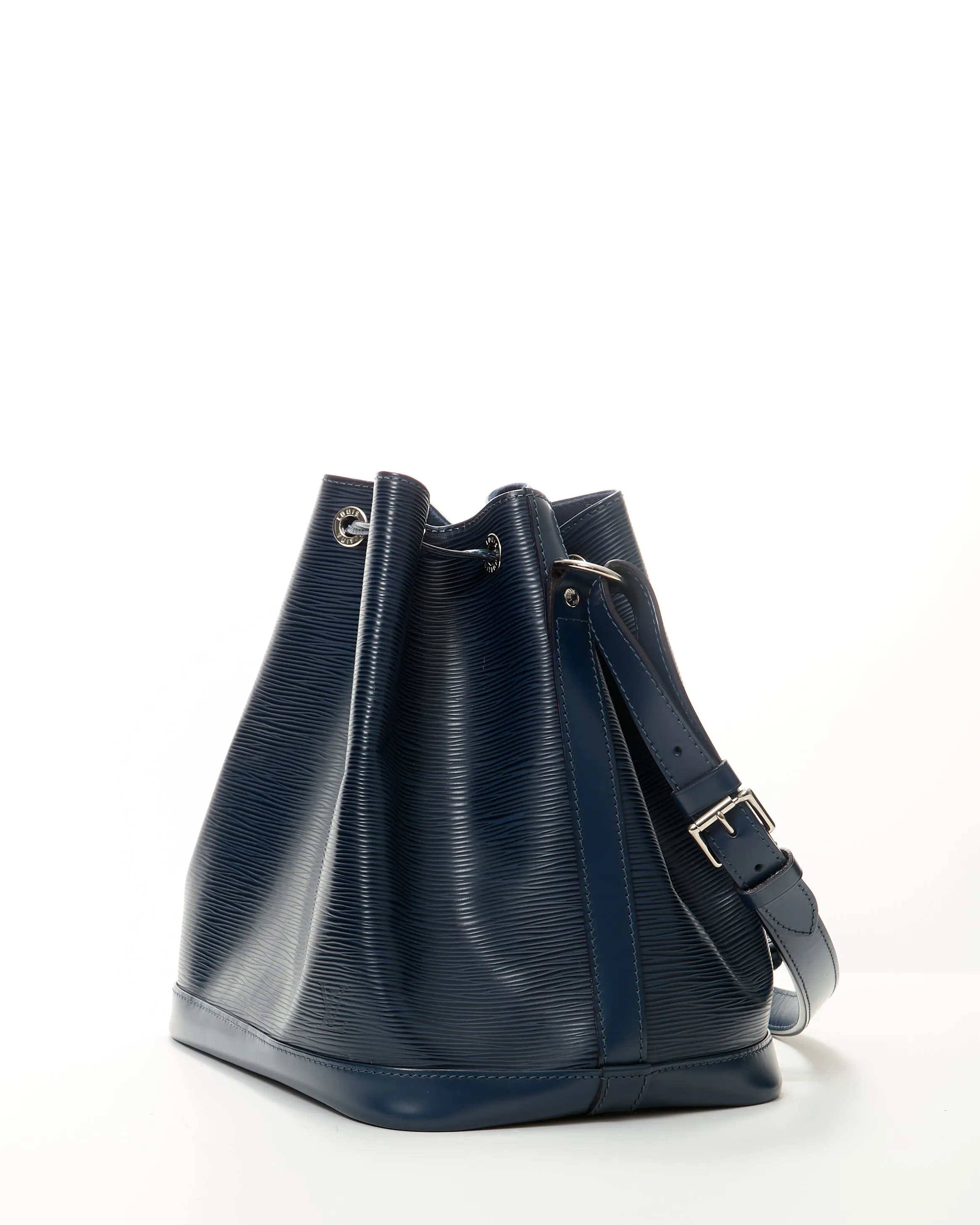 Louis Vuitton Blue Indigo Petit Epi Noe Bucket Bag