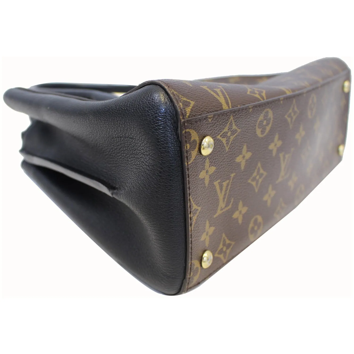 LOUIS VUITTON Florine Monogram Canvas Shoulder Bag Black - 20% OFF