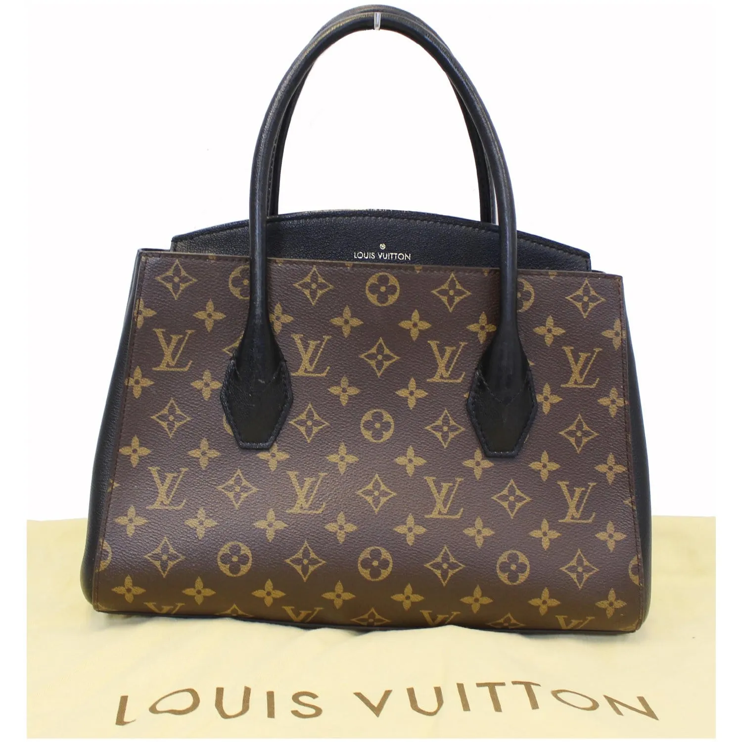 LOUIS VUITTON Florine Monogram Canvas Shoulder Bag Black - 20% OFF