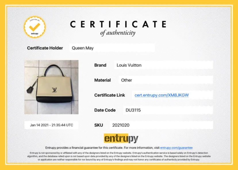 Louis Vuitton Lockme II HandBag