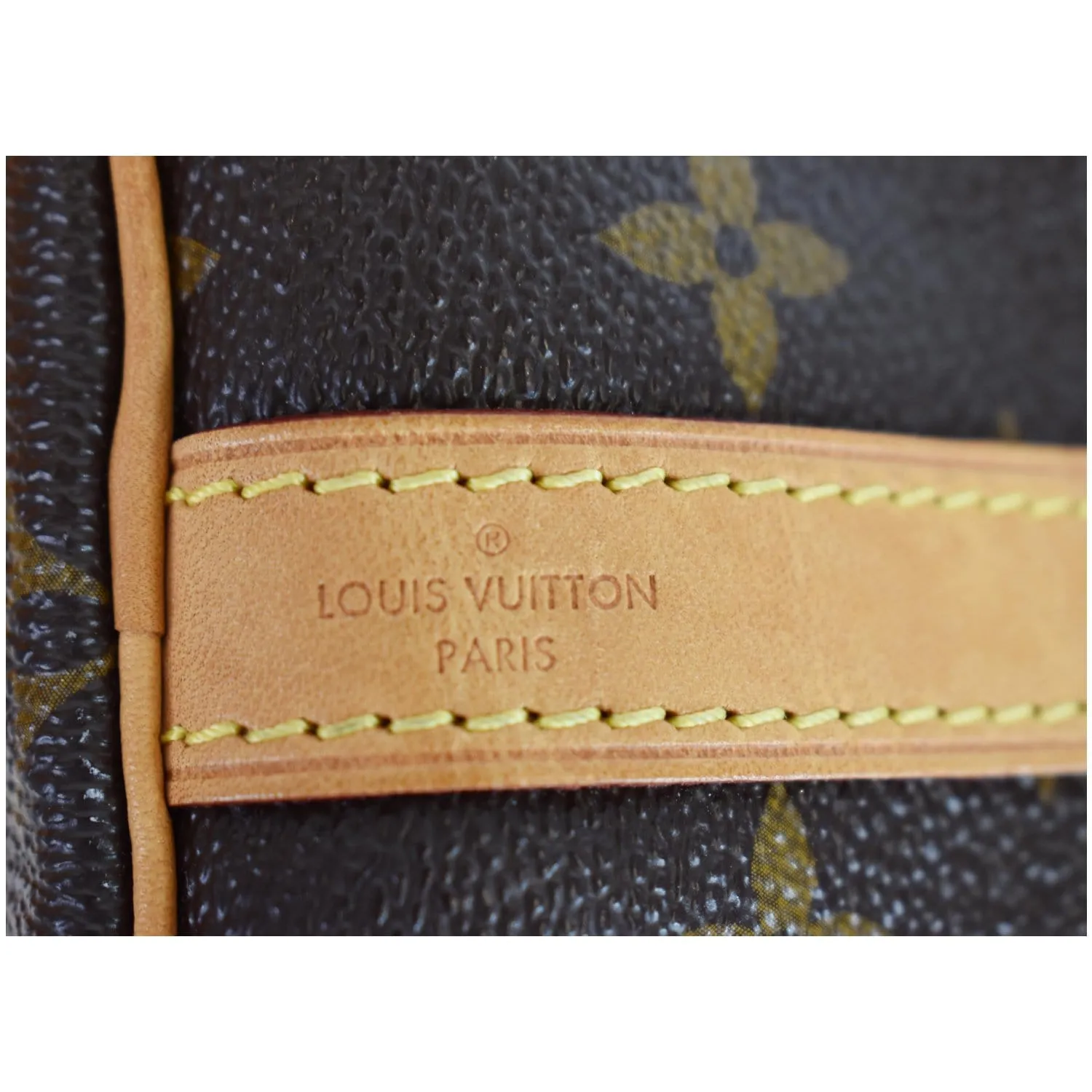 LOUIS VUITTON Speedy 25 Bandouliere Monogram Canvas Shoulder Bag Brown