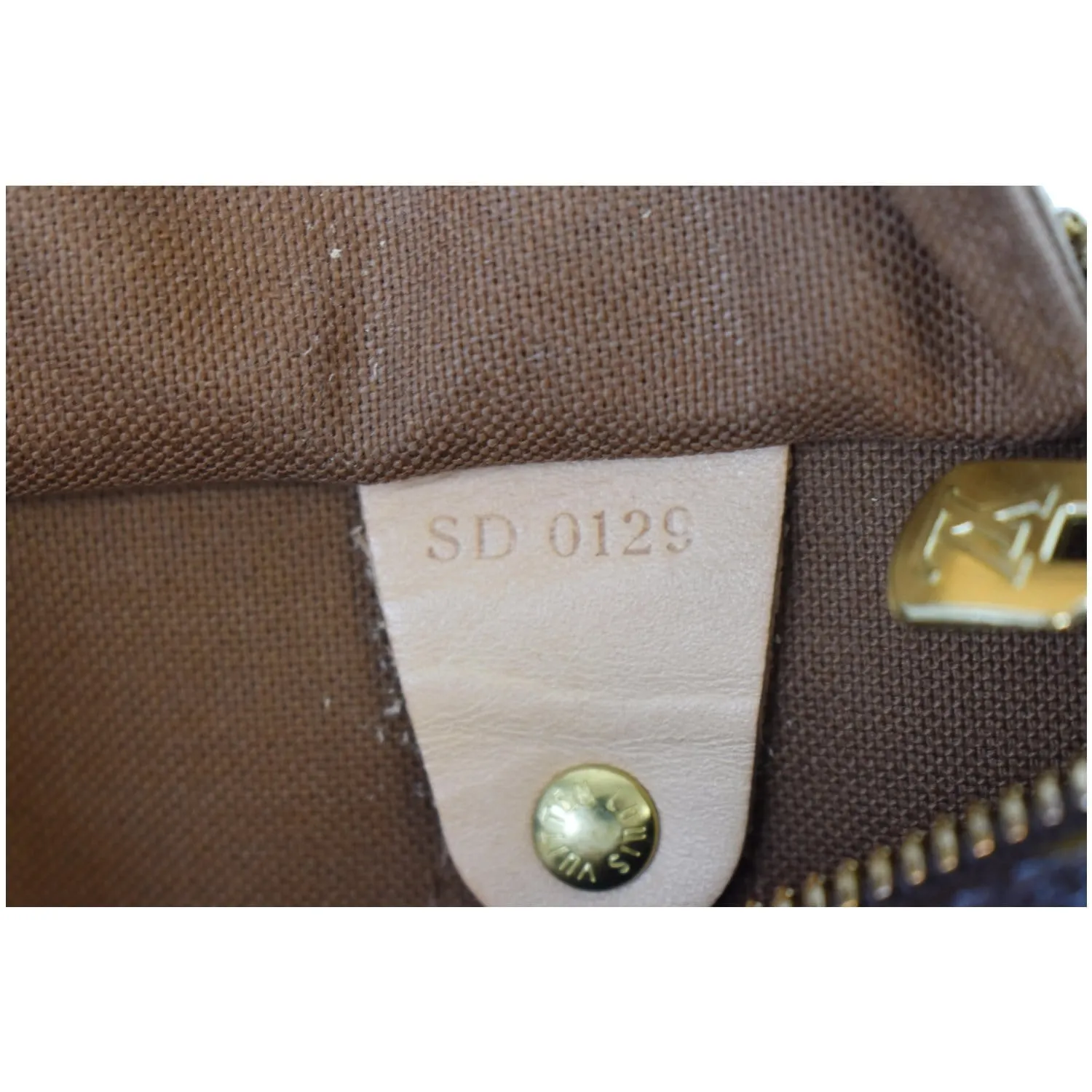 LOUIS VUITTON Speedy 25 Bandouliere Monogram Canvas Shoulder Bag Brown