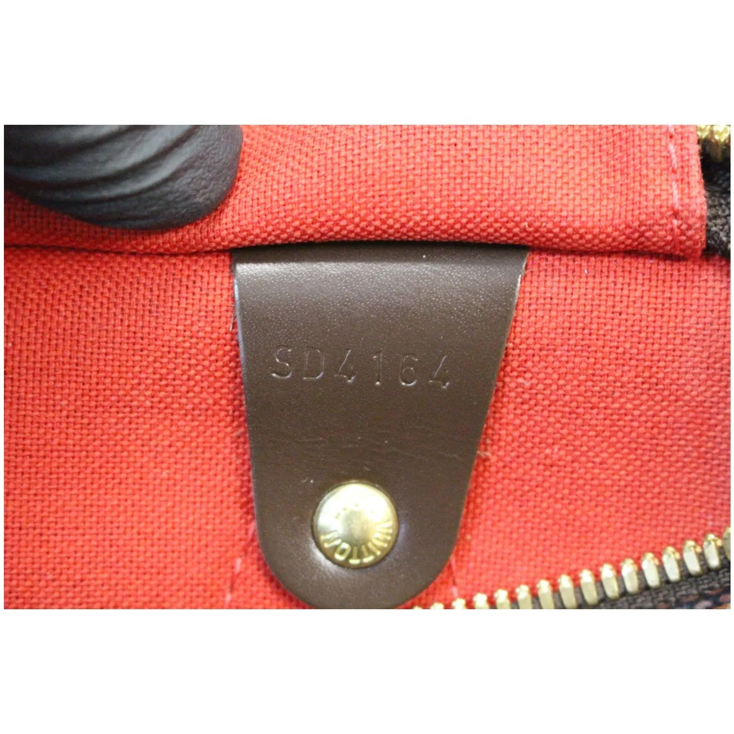 LOUIS VUITTON Speedy 30 Bandouliere Damier Ebene Shoulder Bag Brown
