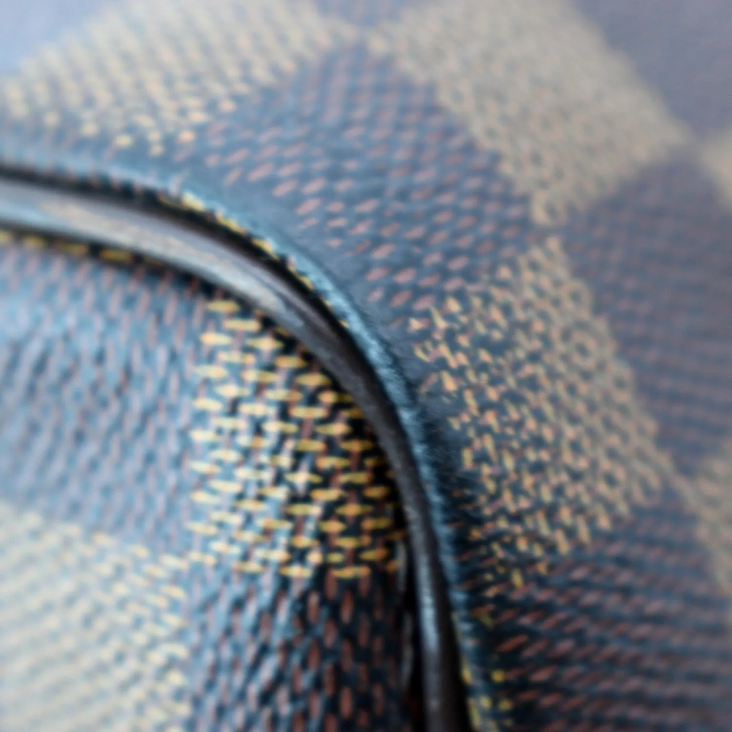 LOUIS VUITTON  Speedy 35 Damier Ebene Satchel Bag Brown