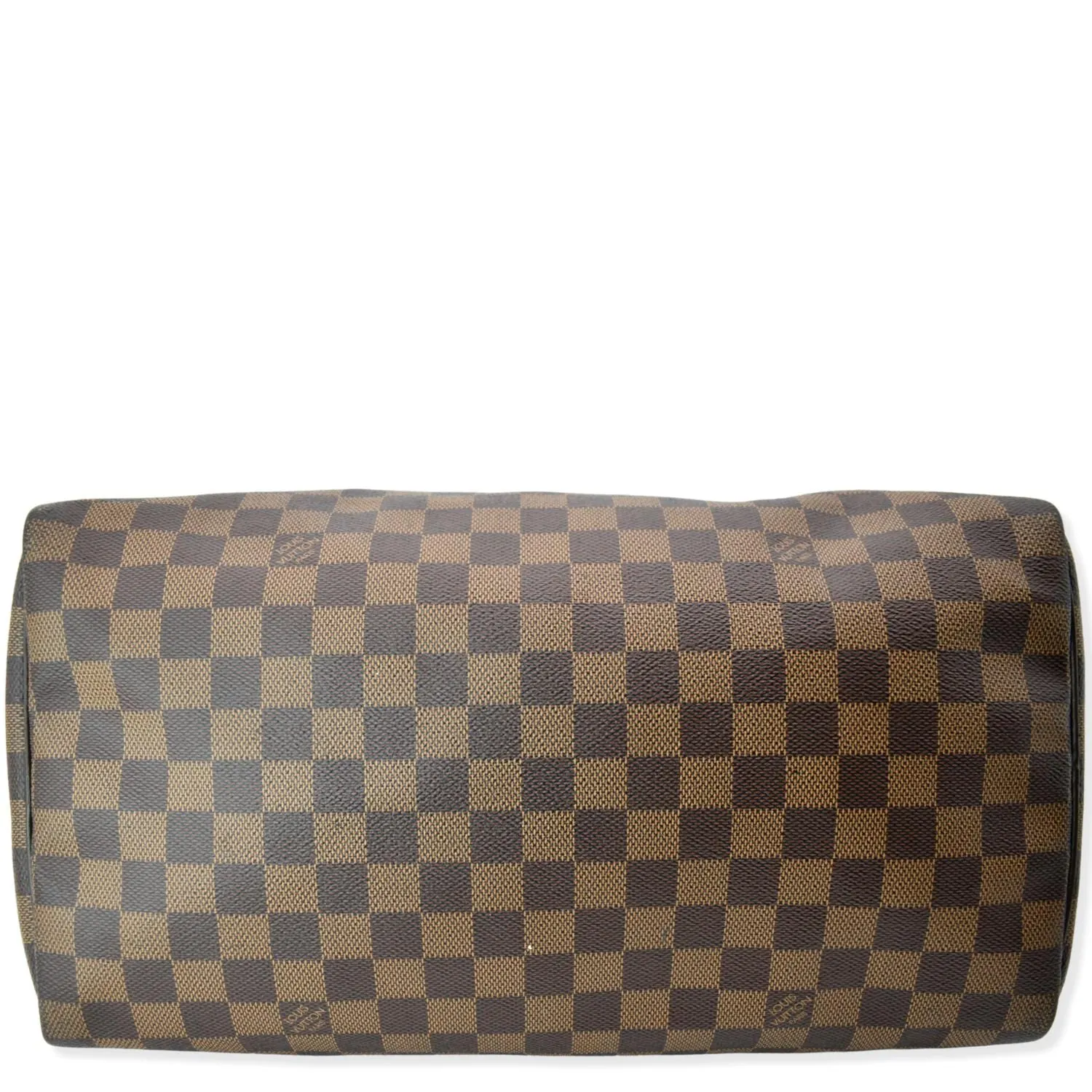LOUIS VUITTON  Speedy 35 Damier Ebene Satchel Bag Brown