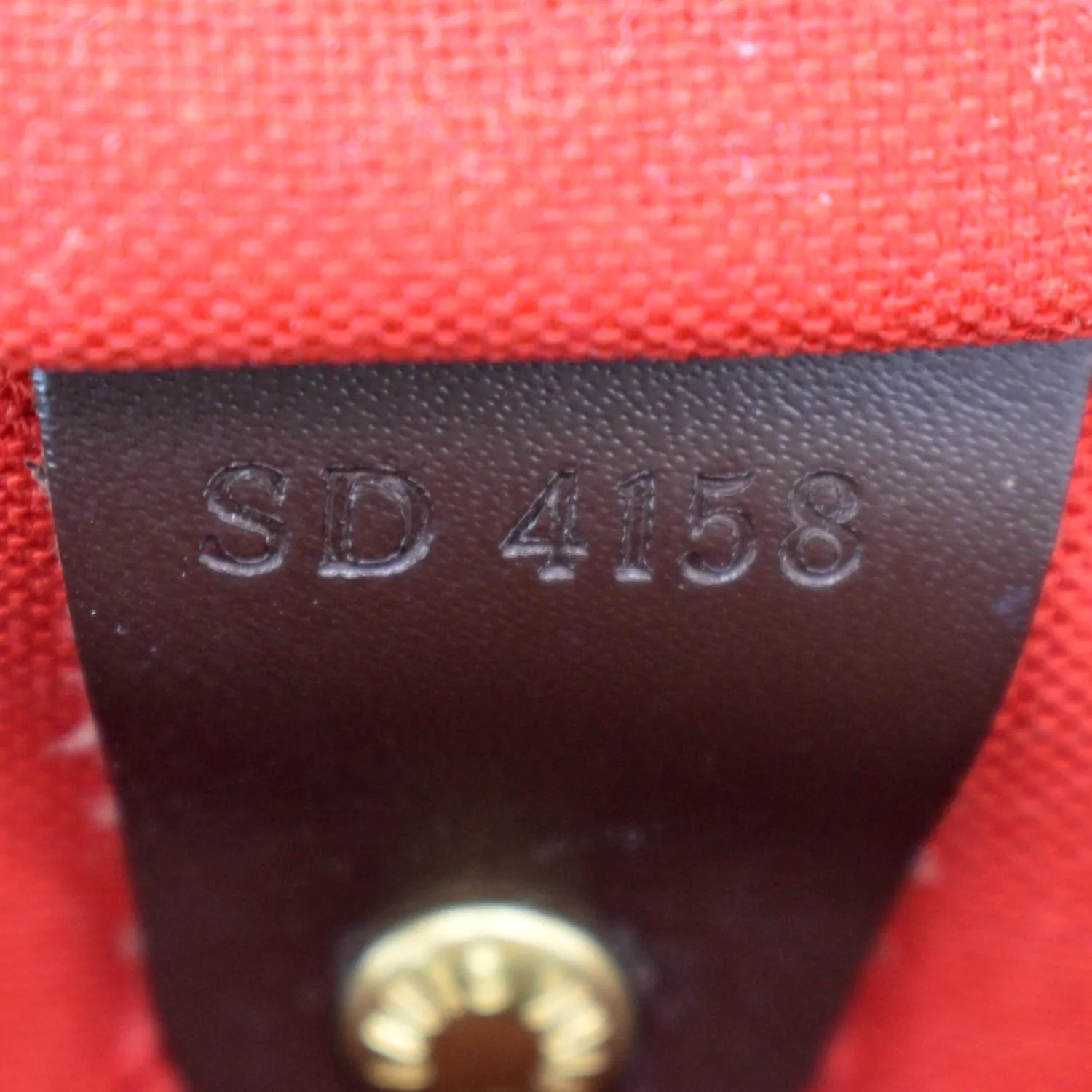 LOUIS VUITTON  Speedy 35 Damier Ebene Satchel Bag Brown