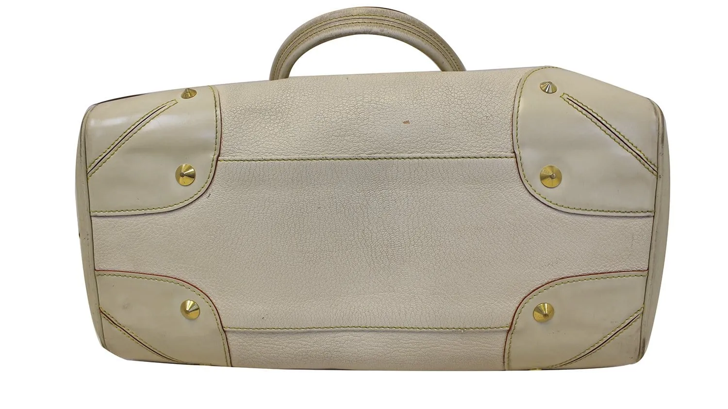 LOUIS VUITTON Suhali Le Radieux White Leather Satchel Bag - Last Call