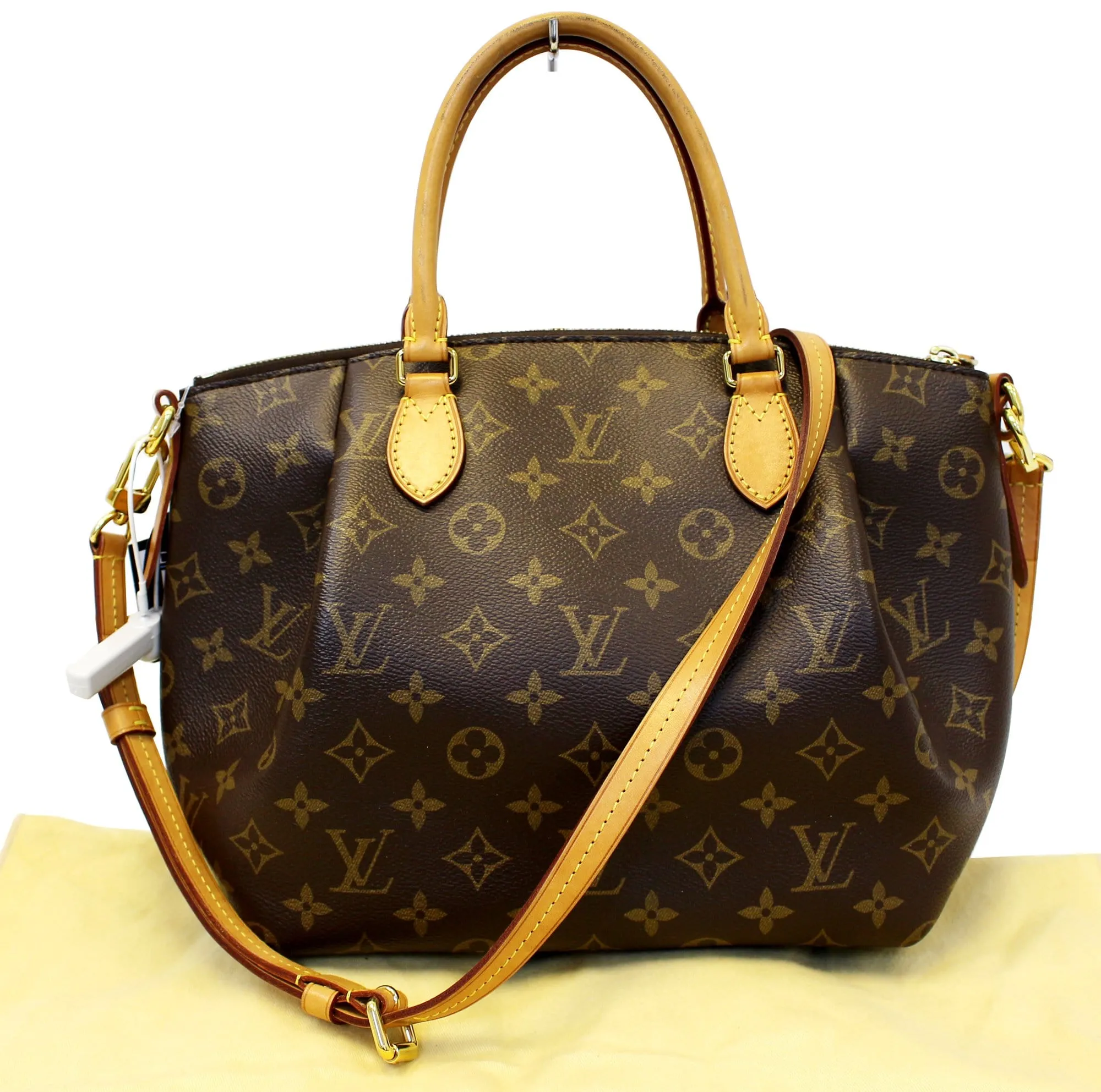 LOUIS VUITTON Turenne PM Monogram Canvas Shoulder Bag Brown