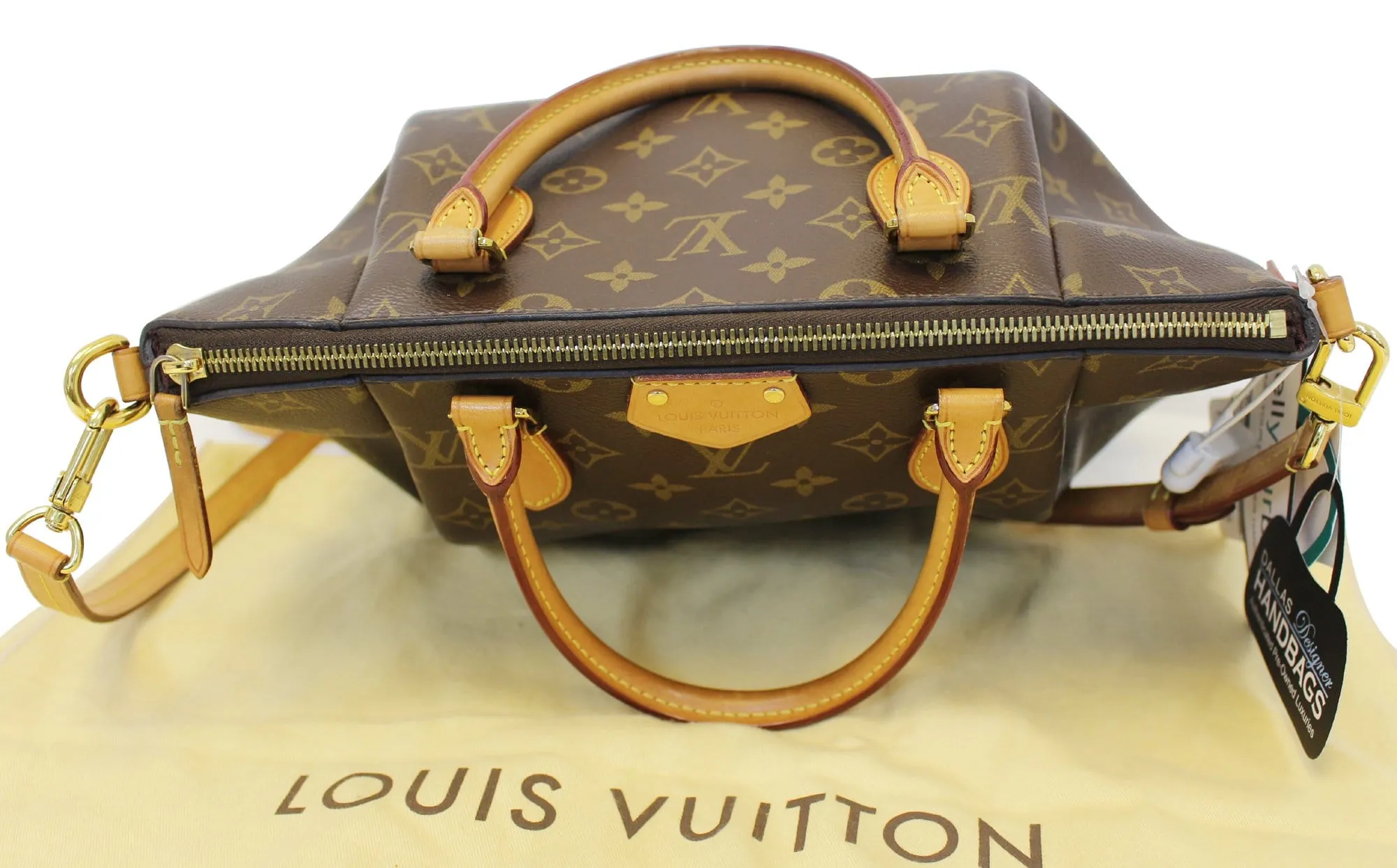 LOUIS VUITTON Turenne PM Monogram Canvas Shoulder Bag Brown