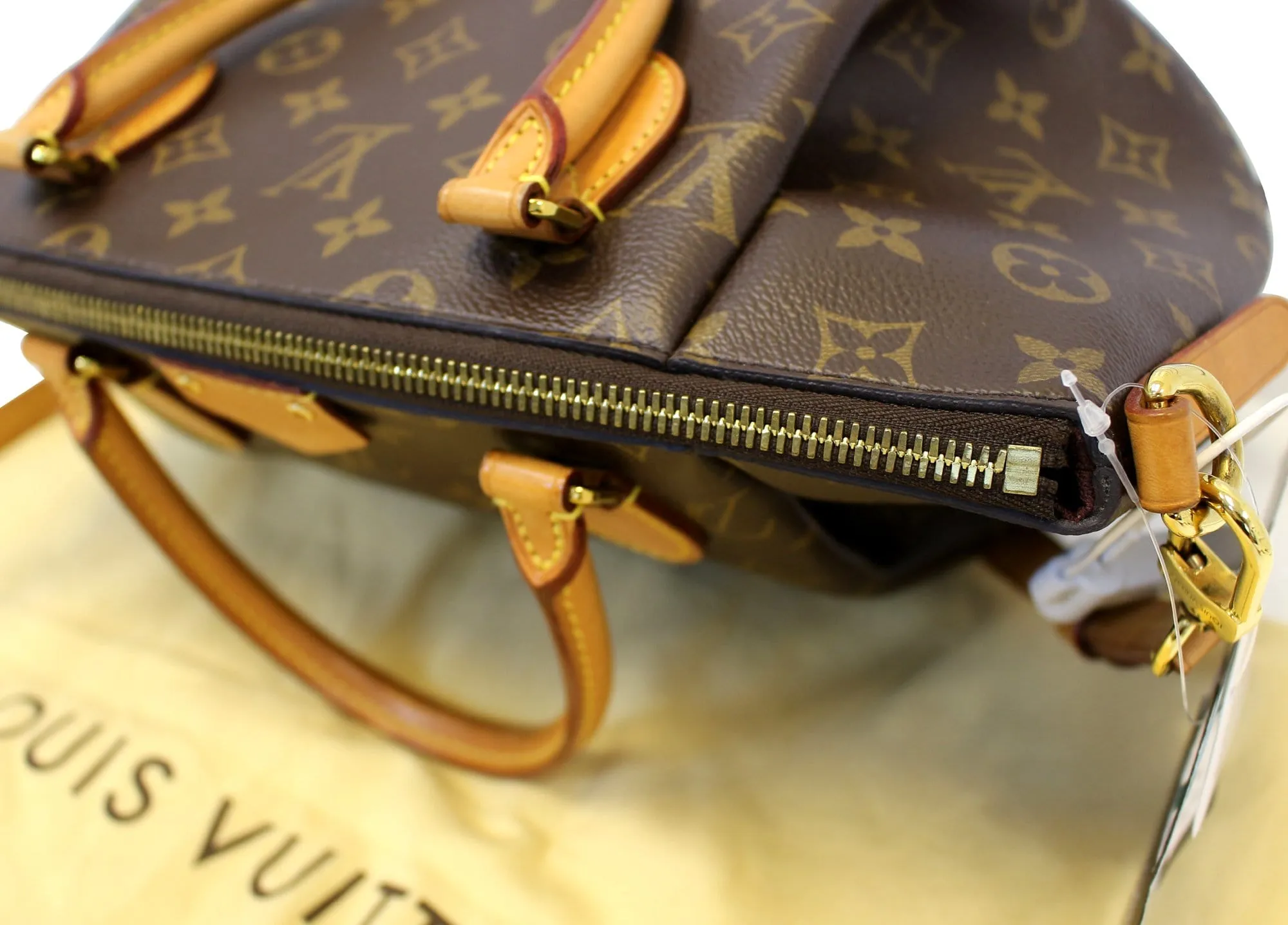 LOUIS VUITTON Turenne PM Monogram Canvas Shoulder Bag Brown