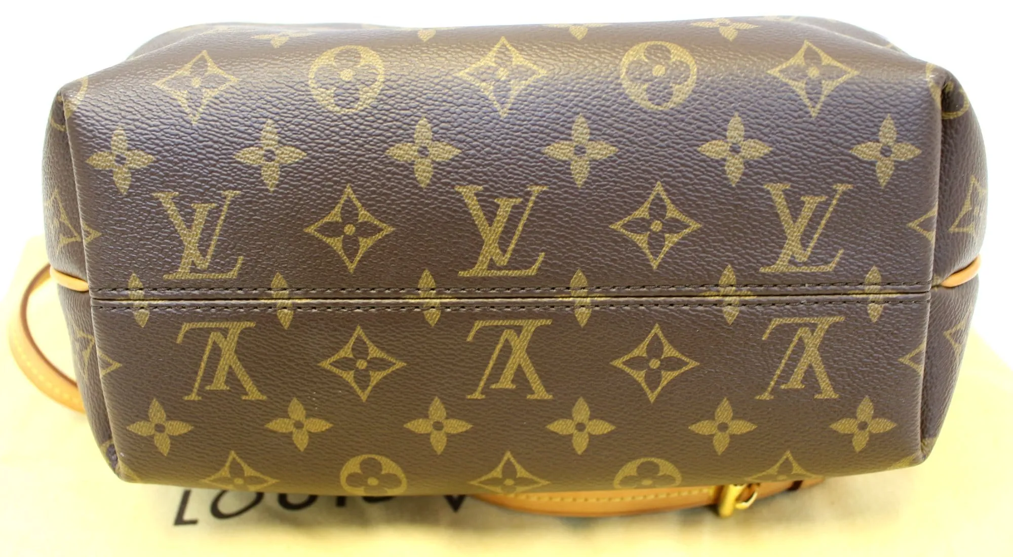 LOUIS VUITTON Turenne PM Monogram Canvas Shoulder Bag Brown