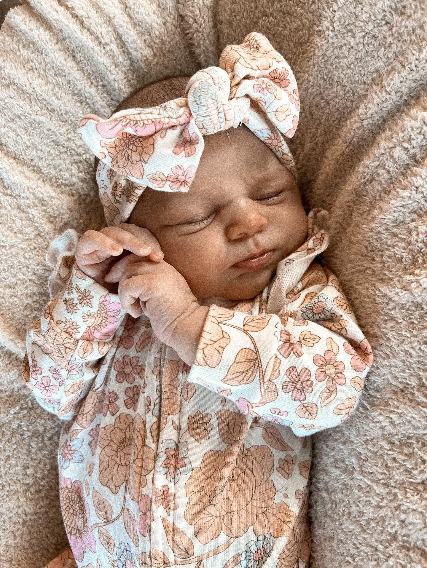 Luna   Luca Floral Jumpsuit   Bow