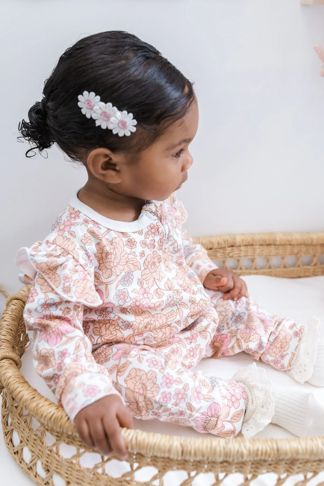 Luna   Luca Floral Jumpsuit   Bow