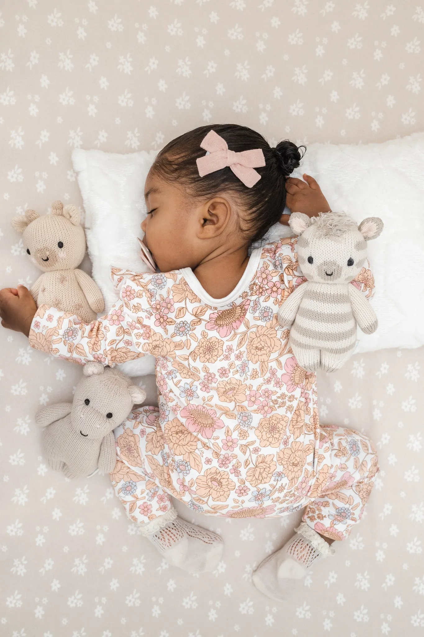 Luna   Luca Floral Jumpsuit   Bow