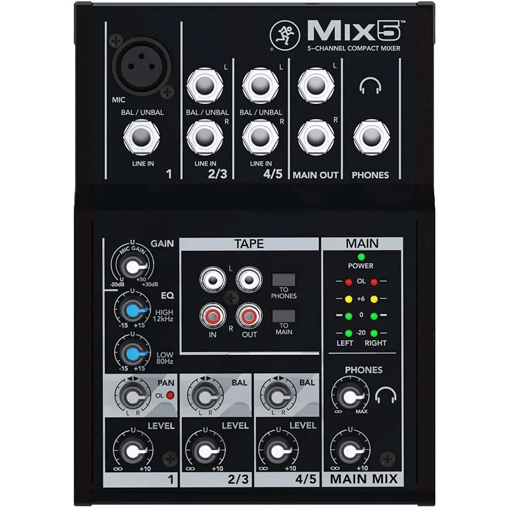 Mackie Mix5 Compact Mixer
