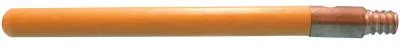 Magnolia Brush Threaded Handle, Hardwood, Metal Threads, 60 in L x 15/16 in dia, M-60