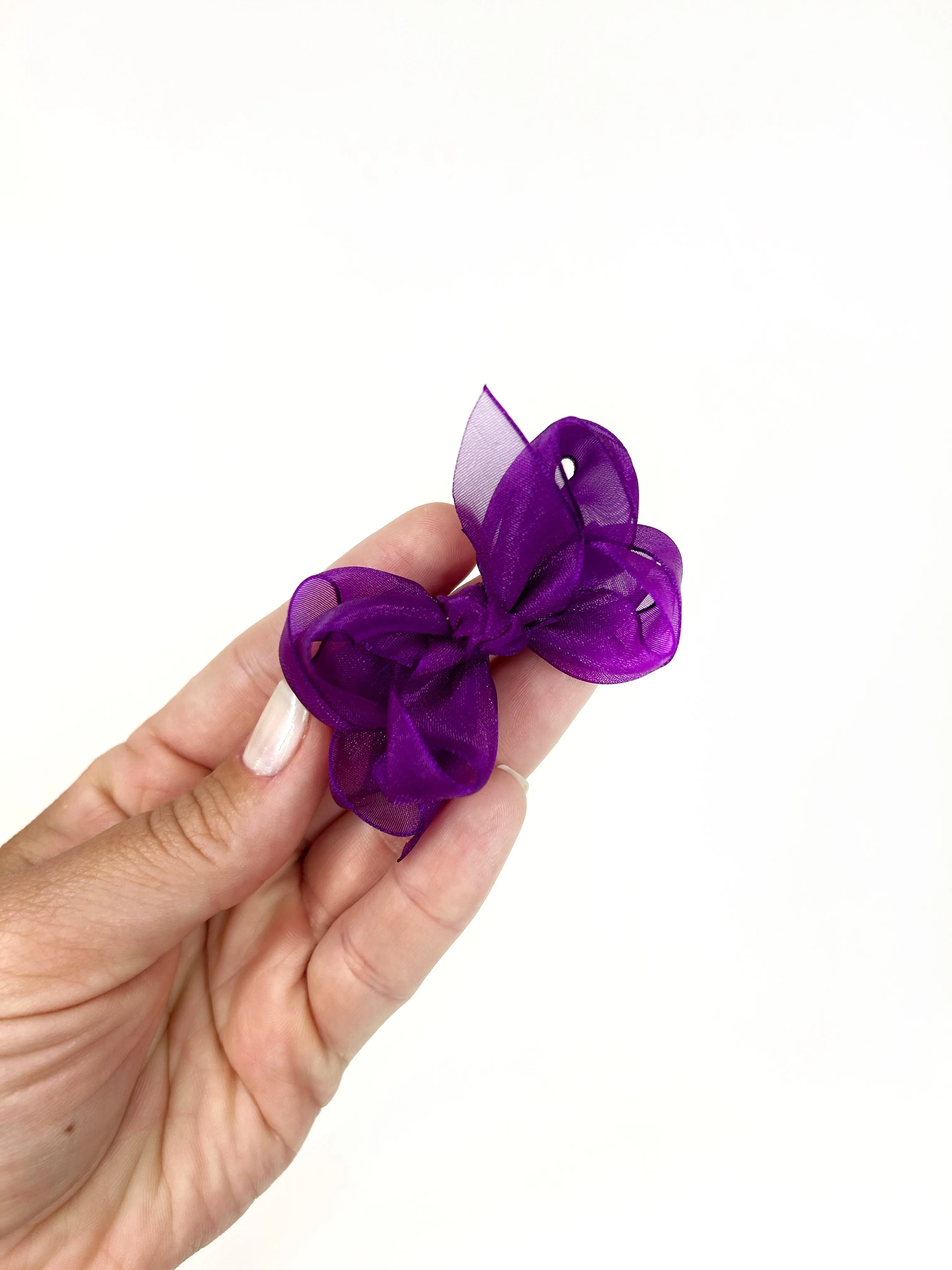 Manu bow - organza Small