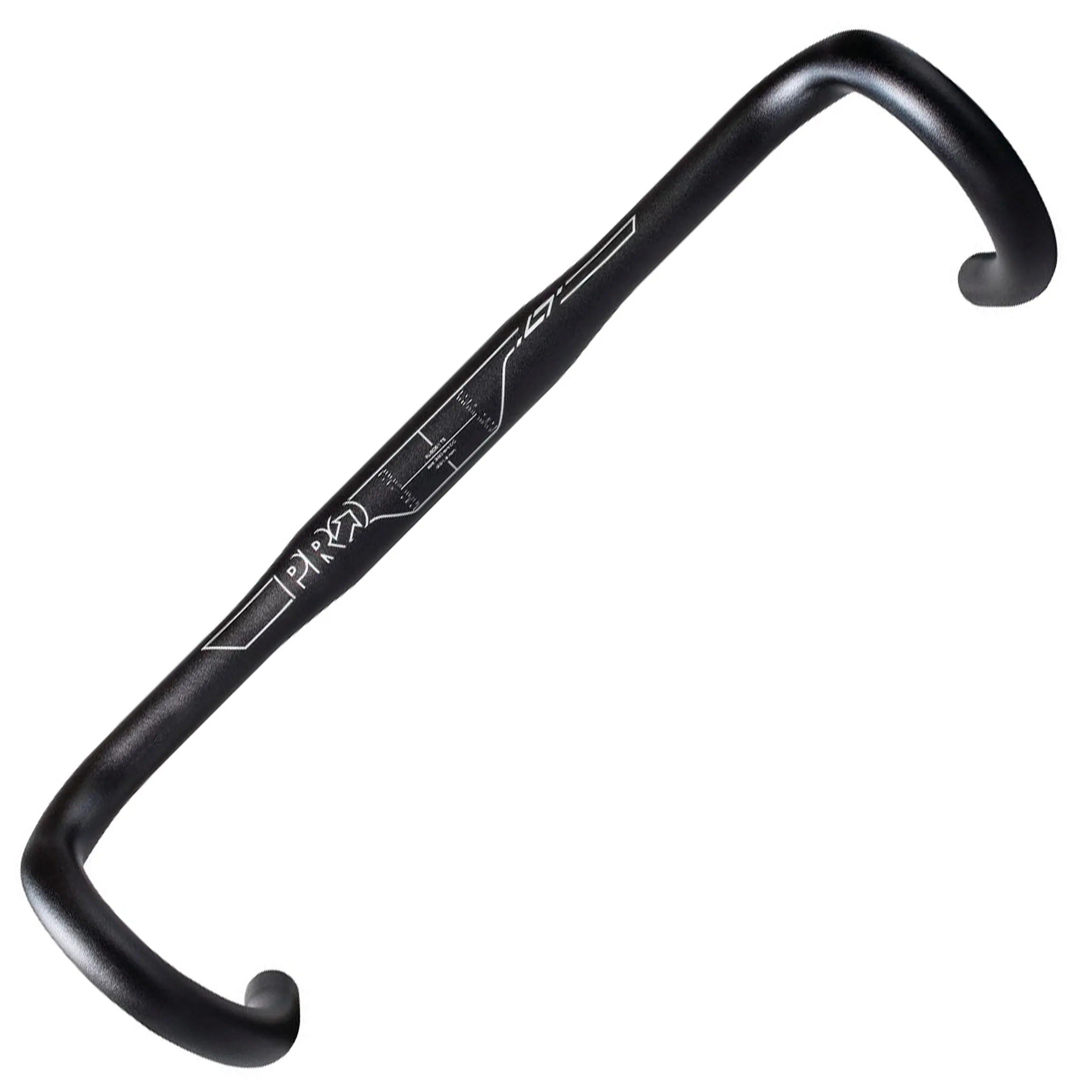 Manubrio Ruta Pro Lt Compact Negro 42cm Ø31.8mm