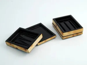 Mappa Burl Inlay Soap Dish - Pacific Connections