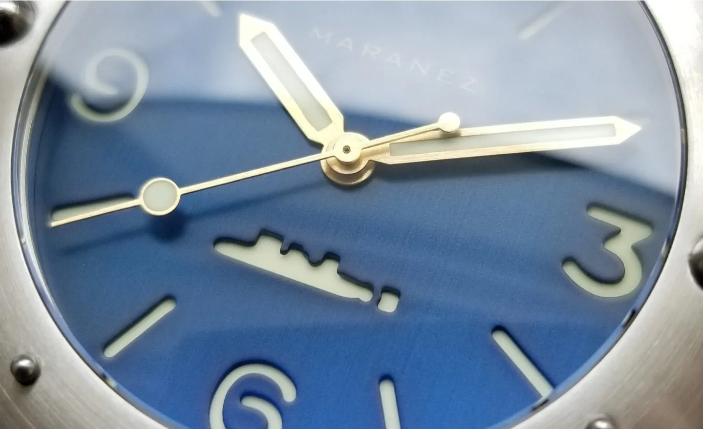 Maranez Rawai Steel Watch Blue