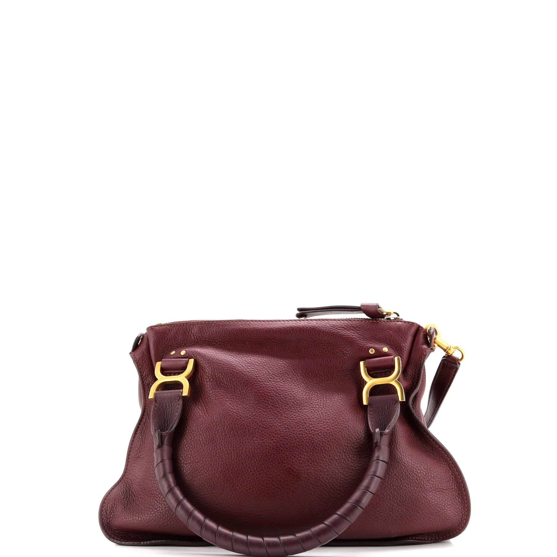 Marcie Satchel Leather Medium