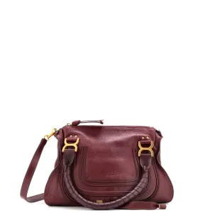 Marcie Satchel Leather Medium