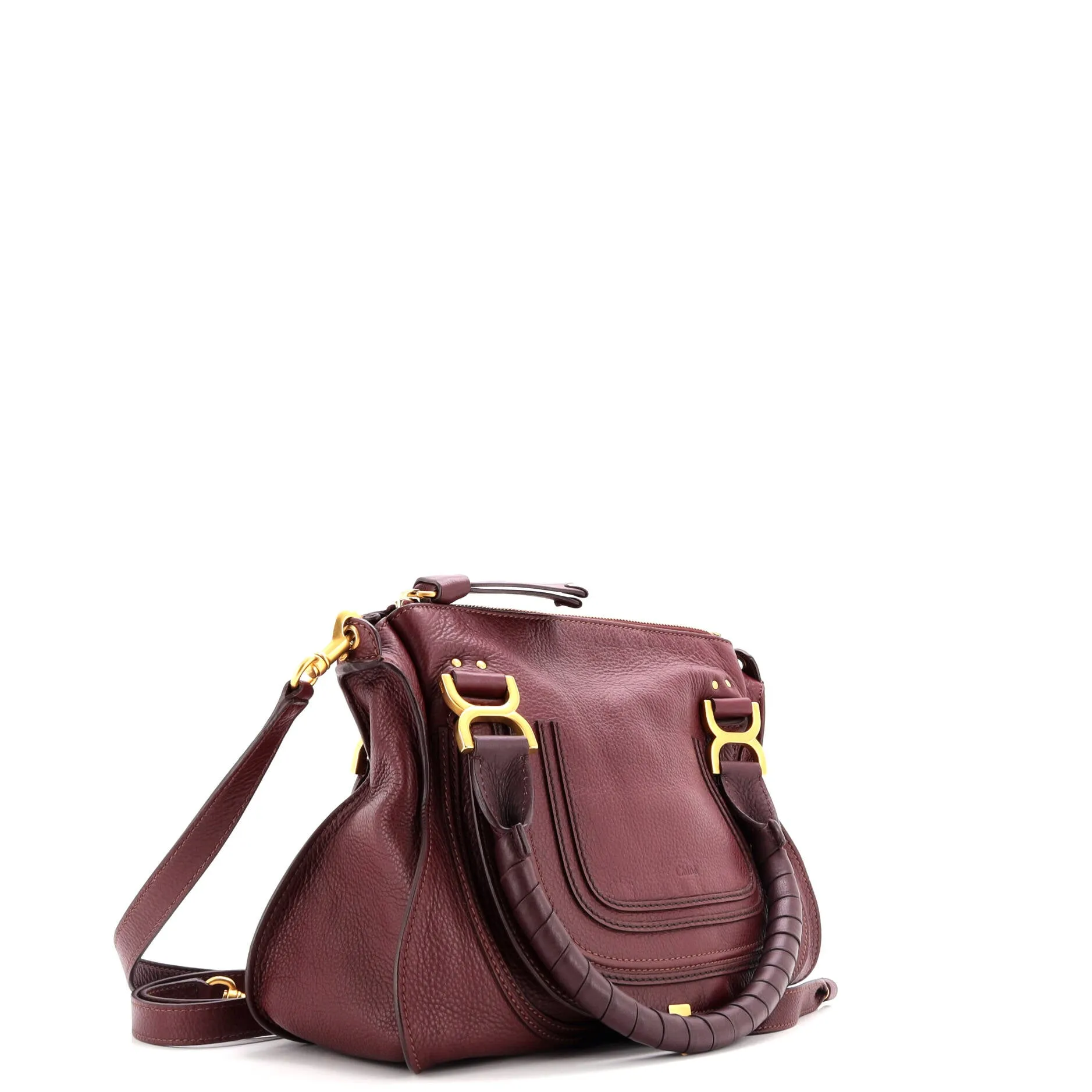 Marcie Satchel Leather Medium