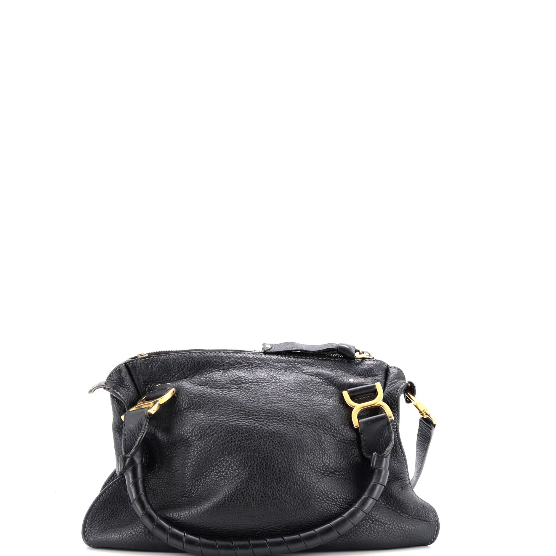 Marcie Satchel Leather Medium