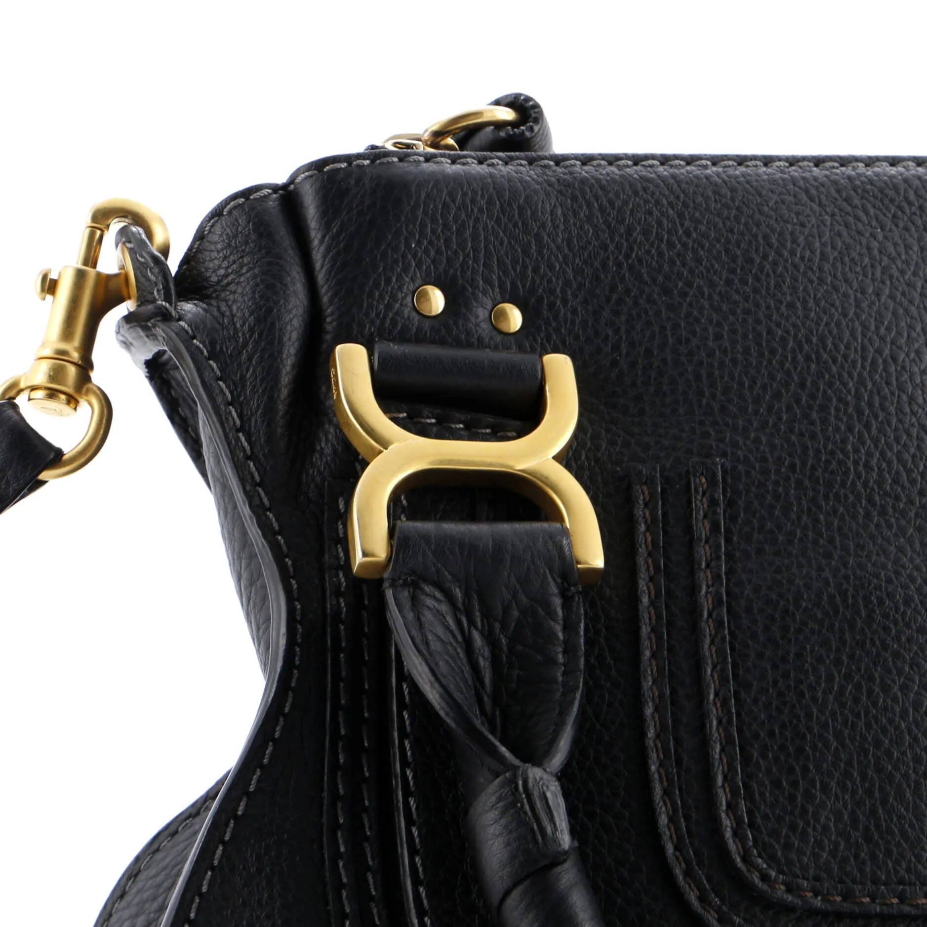 Marcie Satchel Leather Small