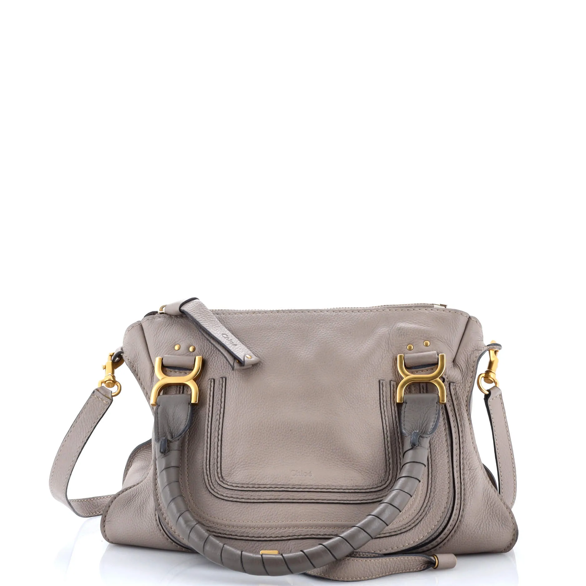 Marcie Satchel Leather Small