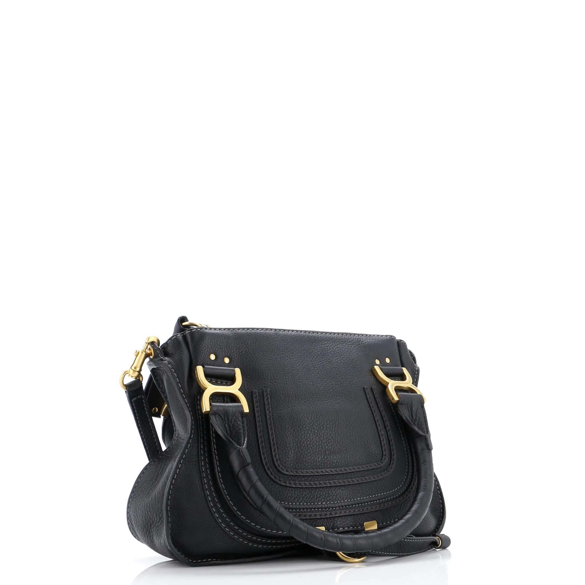 Marcie Satchel Leather Small