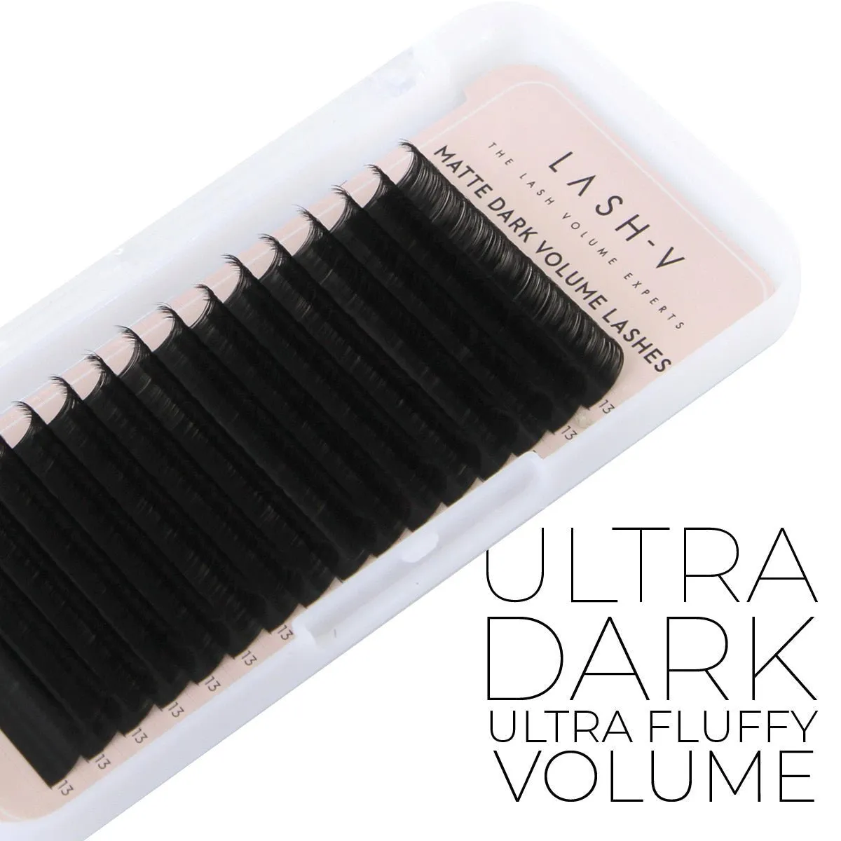 Matte Dark Volume Lashes - 0.03