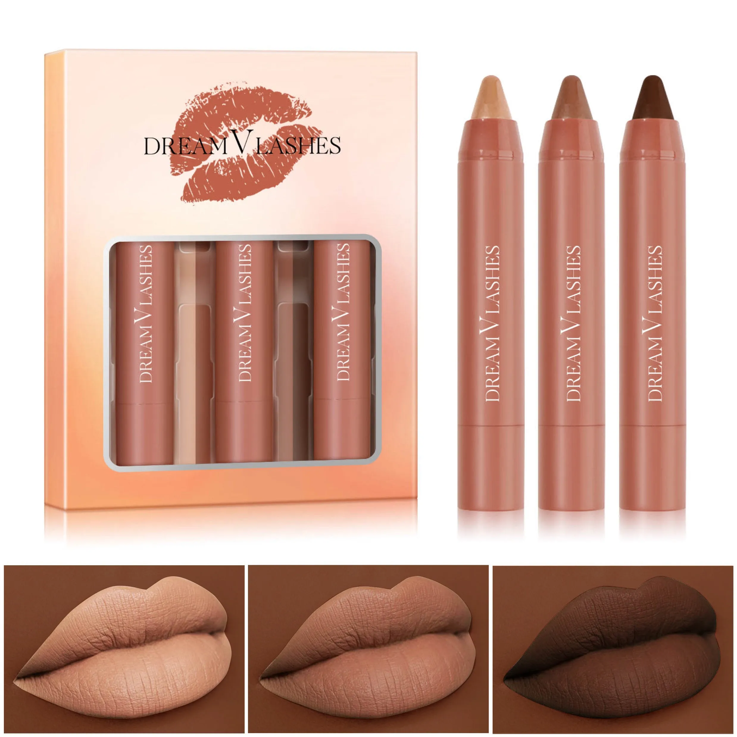 Matte Lipstick Trio