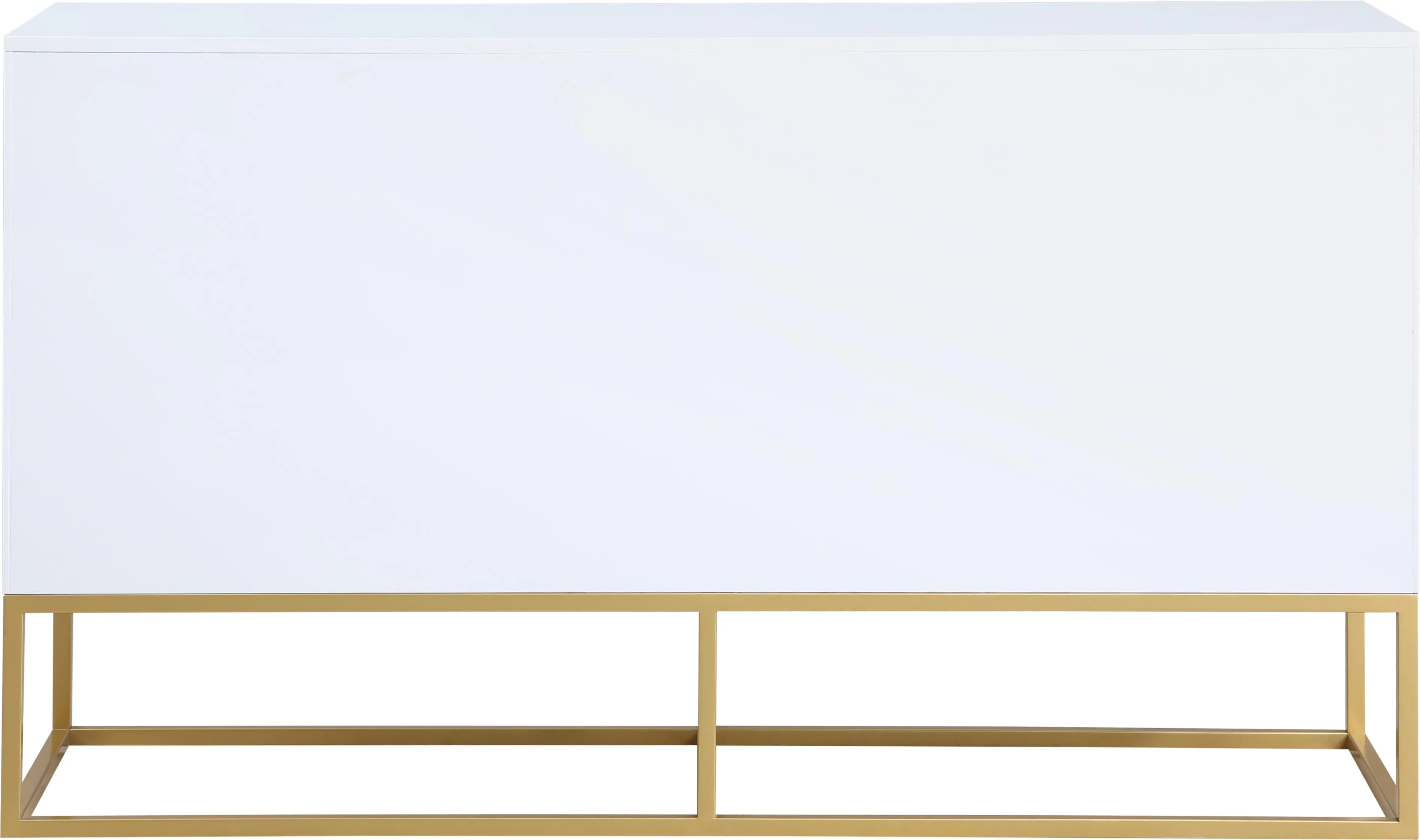 Maxine White / Gold Dresser