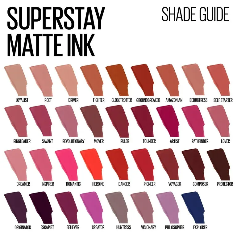 Maybelline Superstay Matte Ink Liquid Lipstick 112 Composser