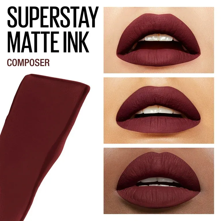 Maybelline Superstay Matte Ink Liquid Lipstick 112 Composser