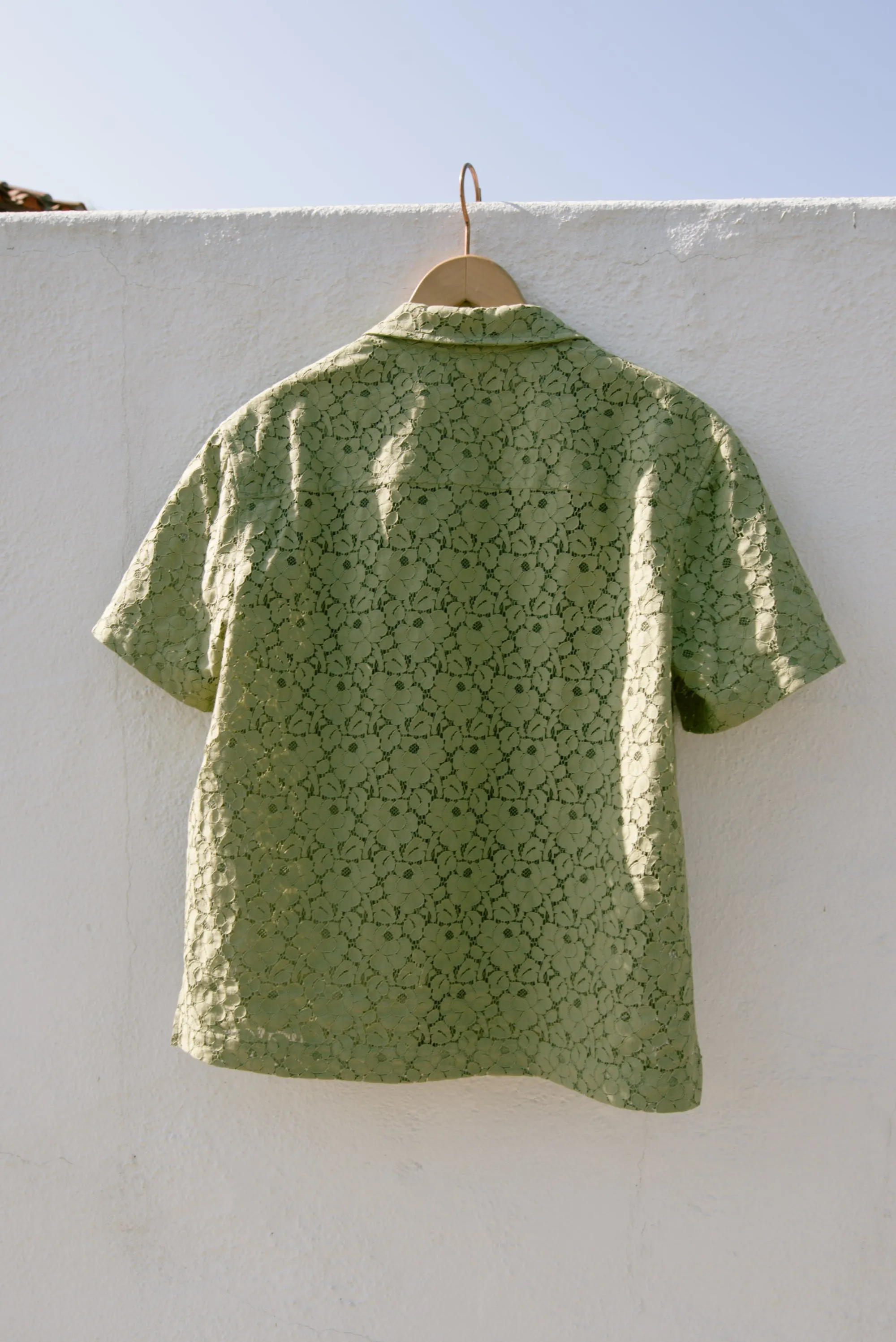 Menswear Matcha Lounge Shirt