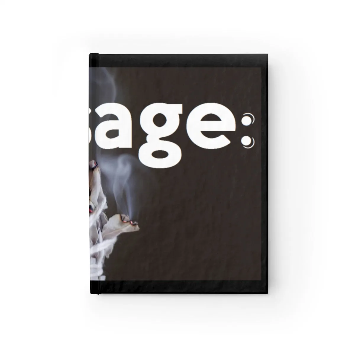 mesSAGE (black) Journal - Ruled Line