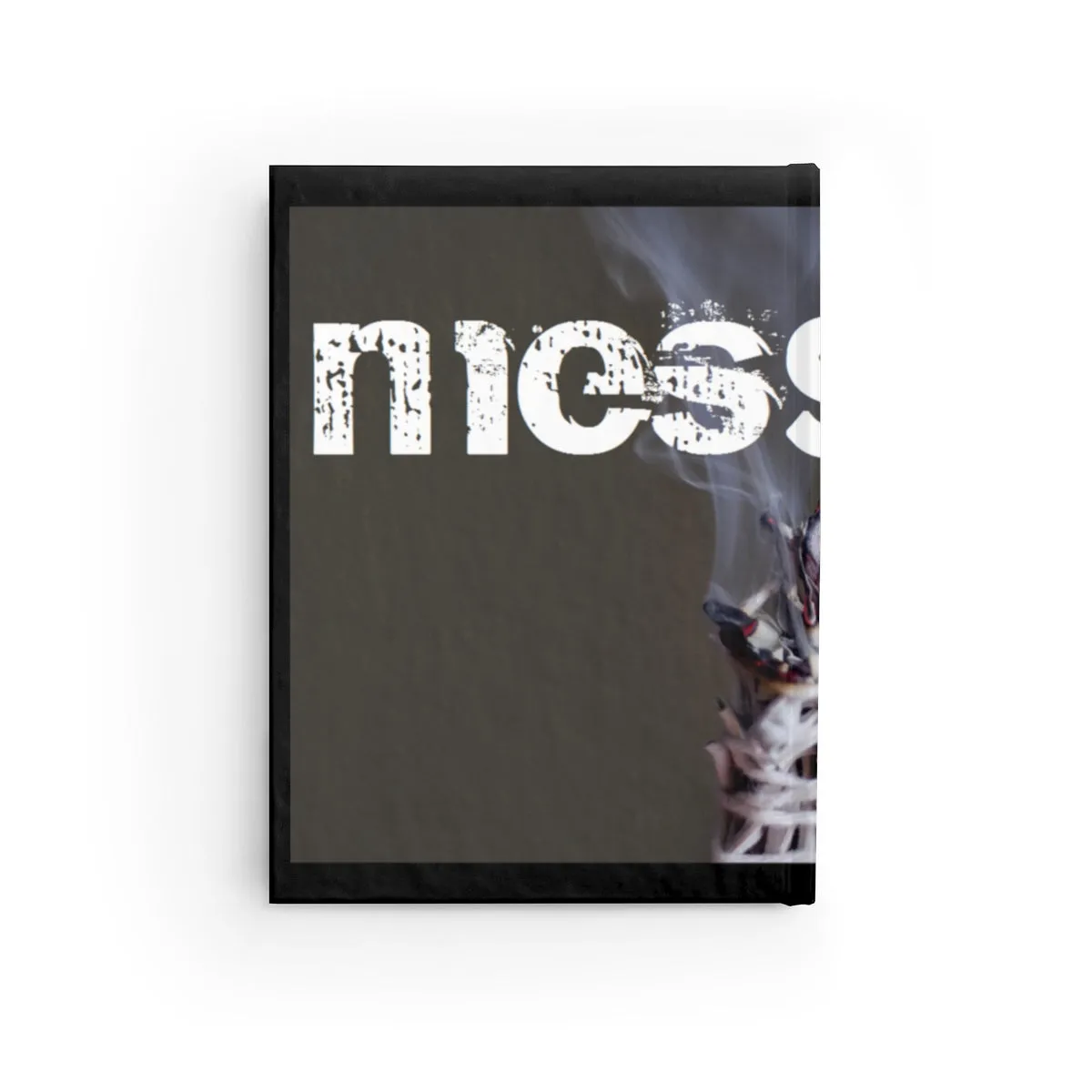 mesSAGE (black) Journal - Ruled Line