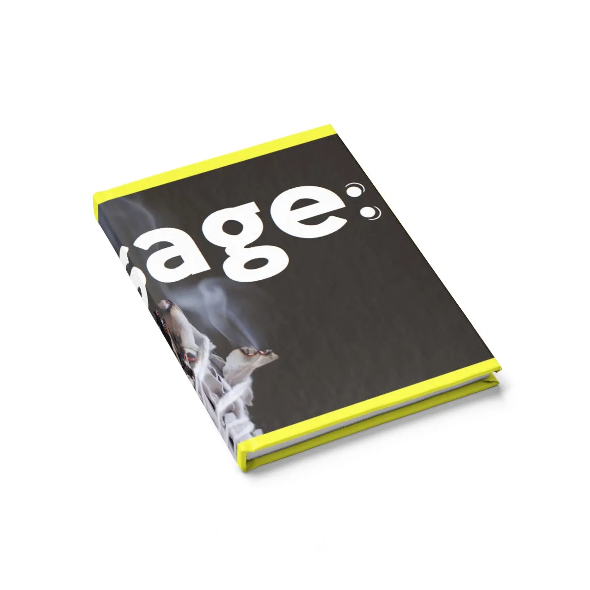 mesSAGE (yellow) Journal - Ruled Line