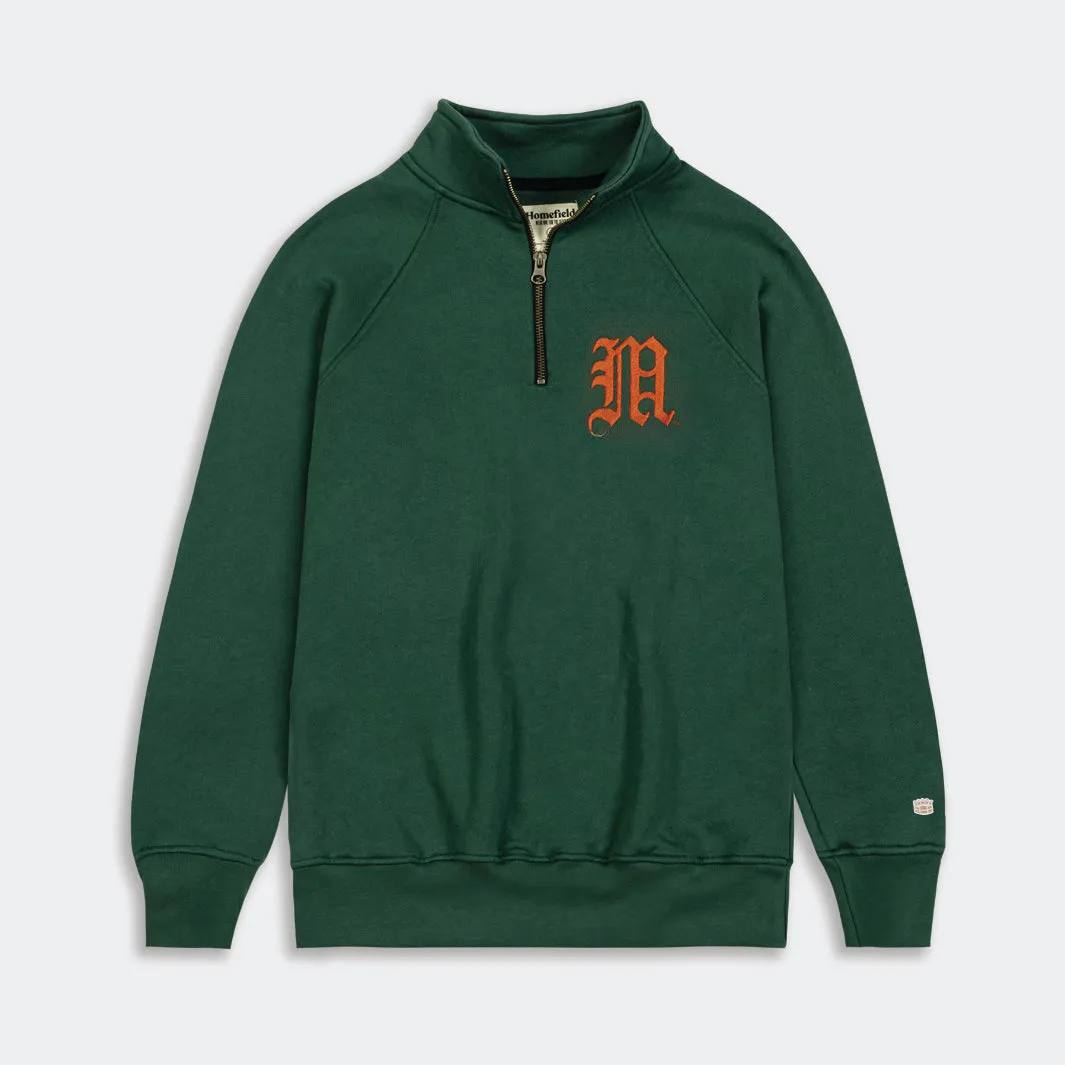Miami Vintage Baseball Quarter Zip