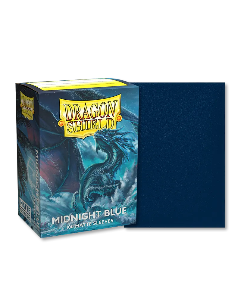 Midnight Blue - Matte Sleeves - Standard Size AT11057