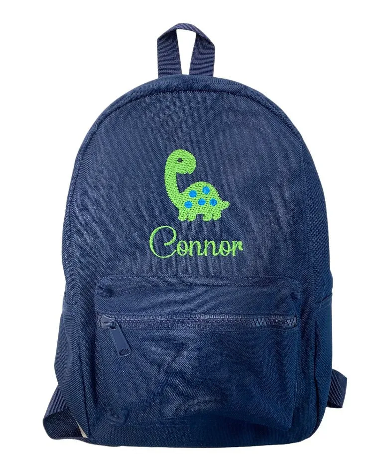 Mini Essential Backpack personalised with Dino Design