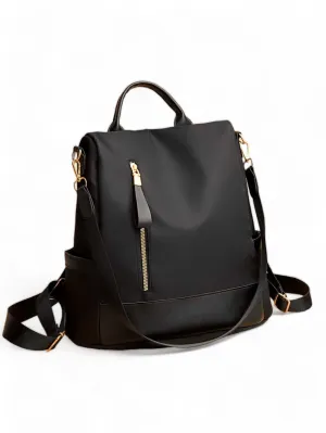 Minimalist Zipper Anti-theft Backpack Bag