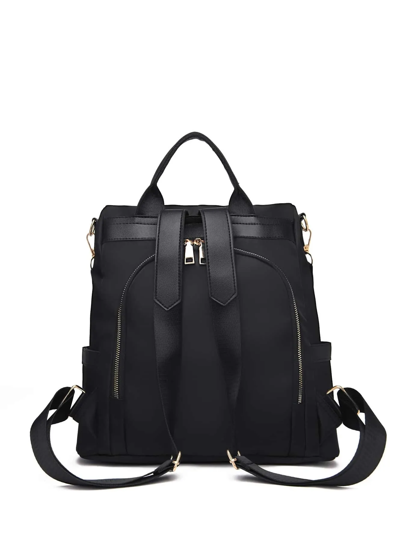 Minimalist Zipper Anti-theft Backpack Bag