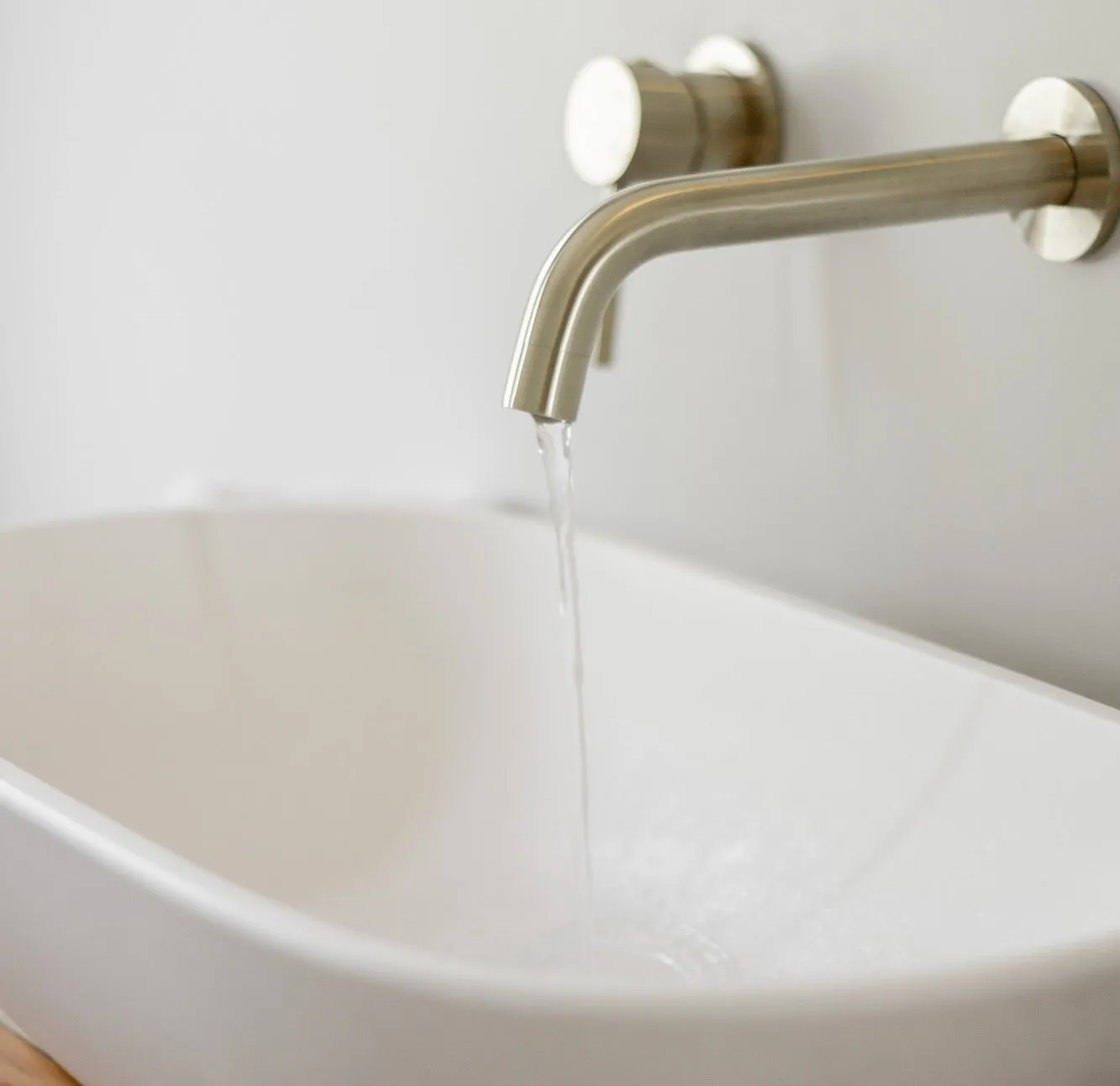 Mixer & Spout Set - Brushed Nickel  - SPOUT17