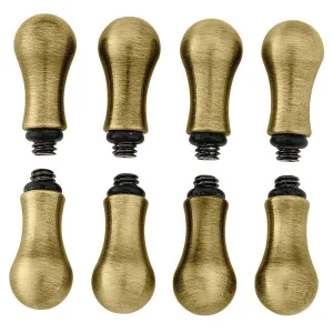 Moen - 14716 - Cross handle inserts - 8  carded Handle Inserts Handle