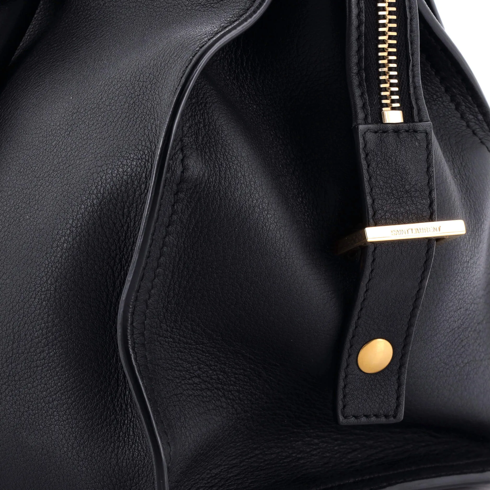 Monogram Cabas Leather Small