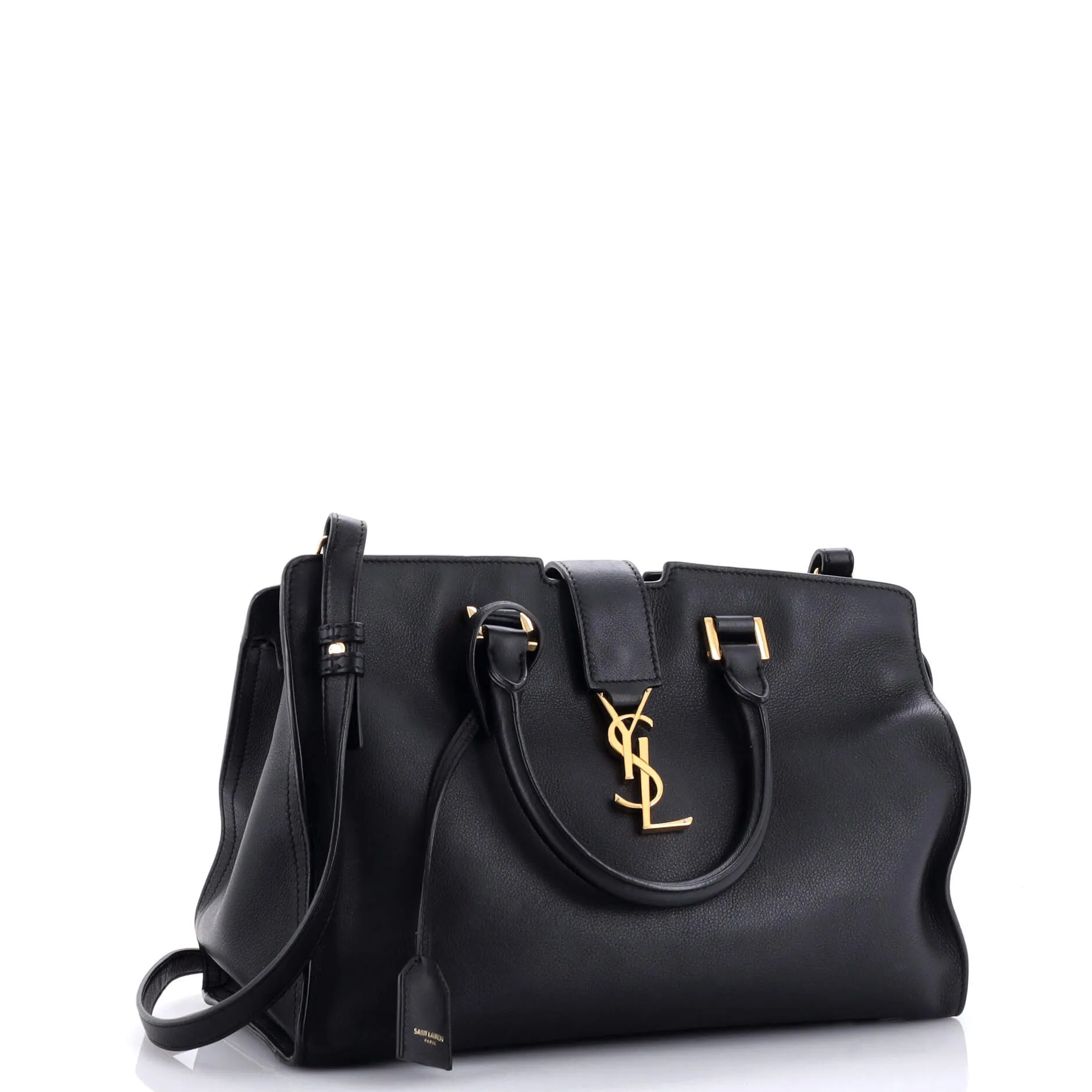 Monogram Cabas Leather Small
