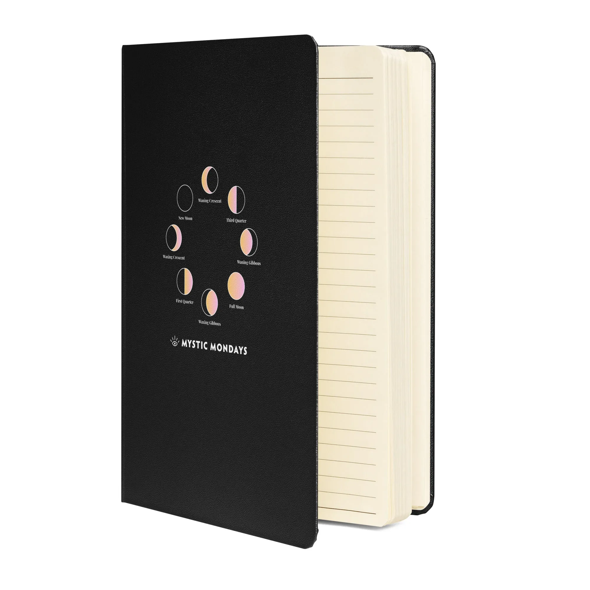 Moon Phase Hardcover Journal